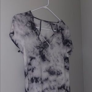 Purple tie dye shirt from American eagle